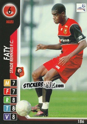 Sticker Faty - Derby Total France 2004-2005 - Panini