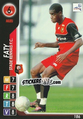 Figurina Faty - Derby Total France 2004-2005 - Panini