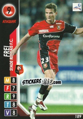 Sticker Alexander Frei - Derby Total France 2004-2005 n. 189 - Panini