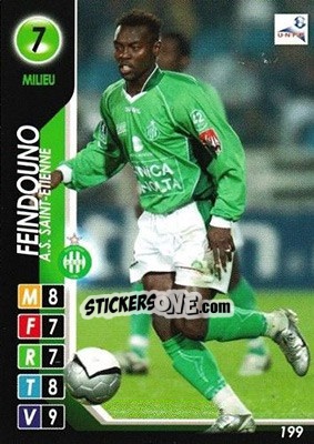 Sticker Feindouno - Derby Total France 2004-2005 - Panini