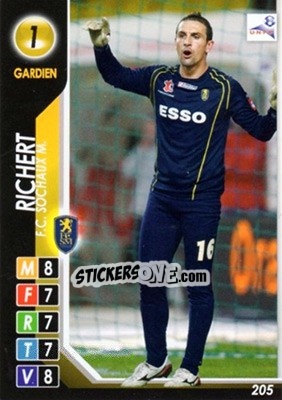 Sticker Richert - Derby Total France 2004-2005 - Panini