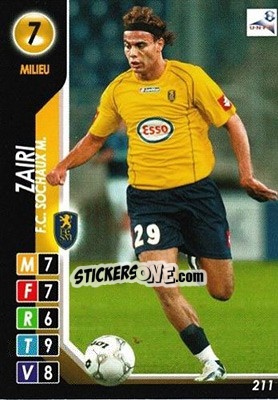 Sticker Zairi - Derby Total France 2004-2005 n. 211 - Panini
