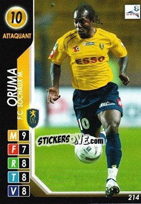 Sticker Oruma - Derby Total France 2004-2005 n. 214 - Panini