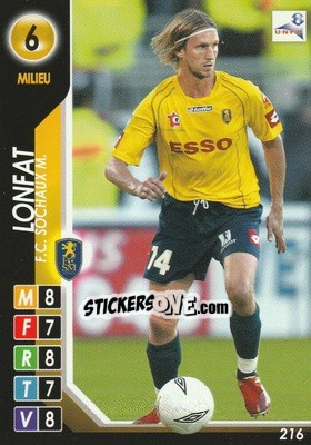 Figurina Lonfat - Derby Total France 2004-2005 - Panini