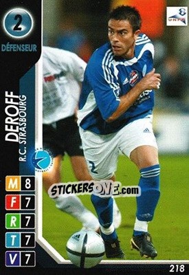 Sticker Deroff - Derby Total France 2004-2005 - Panini