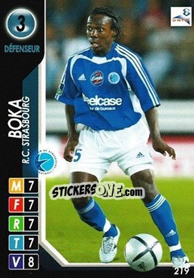 Sticker Boka - Derby Total France 2004-2005 n. 219 - Panini