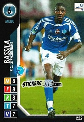 Sticker Bassila - Derby Total France 2004-2005 n. 222 - Panini