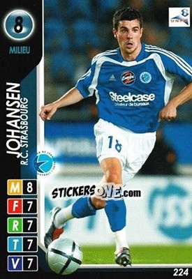 Sticker Johansen - Derby Total France 2004-2005 - Panini