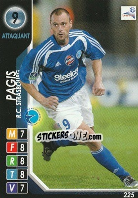 Sticker Pagis - Derby Total France 2004-2005 n. 225 - Panini