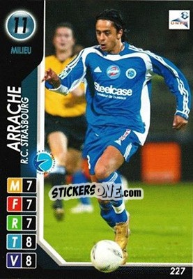 Figurina Arrache - Derby Total France 2004-2005 n. 227 - Panini