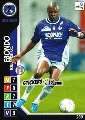 Figurina Ebondo - Derby Total France 2004-2005 - Panini