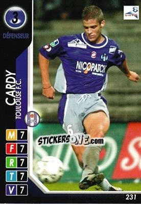 Sticker Cardy - Derby Total France 2004-2005 - Panini