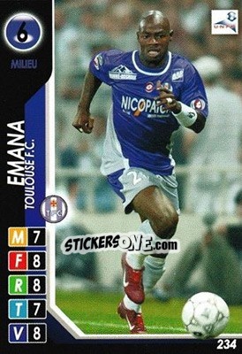 Sticker Emana - Derby Total France 2004-2005 - Panini