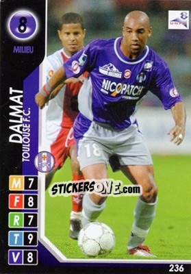 Sticker Dalmat - Derby Total France 2004-2005 n. 236 - Panini