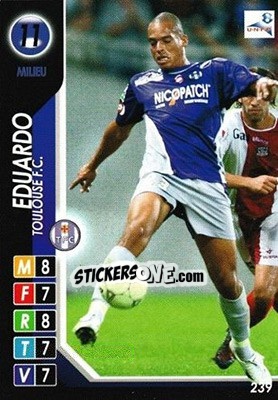 Sticker Eduardo - Derby Total France 2004-2005 - Panini