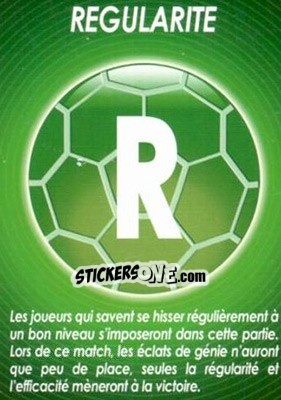 Sticker Regularite - Derby Total France 2004-2005 n. C-R - Panini
