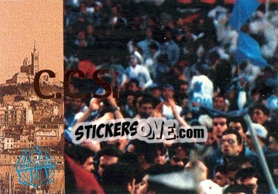 Figurina C.C.S. - Olympique De Marseille - Droit Au But 1996 n. 17 - Panini