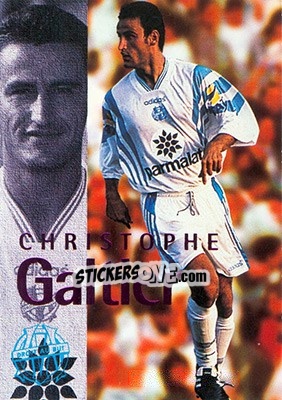 Cromo Galtier Christophe (action) - Olympique De Marseille - Droit Au But 1996 n. 43 - Panini