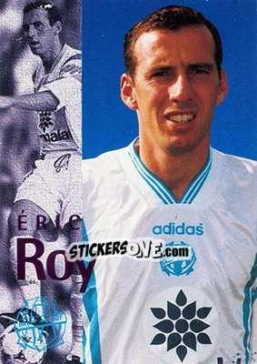 Figurina Roy Eric (portrait) - Olympique De Marseille - Droit Au But 1996 - Panini