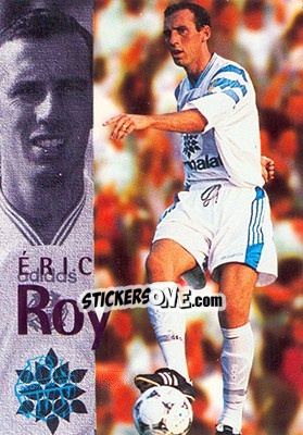 Cromo Roy Eric (action) - Olympique De Marseille - Droit Au But 1996 - Panini