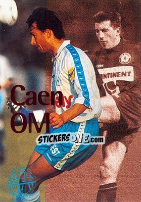 Figurina Caen-OM - Olympique De Marseille - Droit Au But 1996 n. 78 - Panini