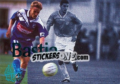 Sticker Bastia - Olympique De Marseille - Droit Au But 1996 n. 90 - Panini