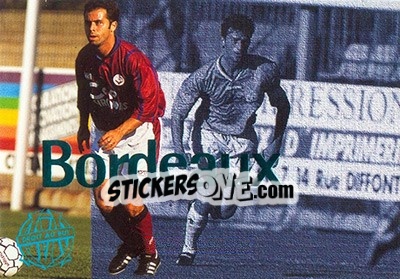 Sticker Bordeaux - Olympique De Marseille - Droit Au But 1996 - Panini