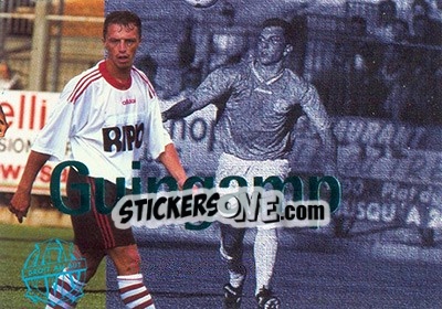 Sticker Guingamp - Olympique De Marseille - Droit Au But 1996 - Panini