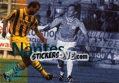 Sticker Nantes - Olympique De Marseille - Droit Au But 1996 n. 103 - Panini