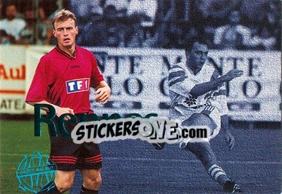 Sticker Rennes - Olympique De Marseille - Droit Au But 1996 - Panini