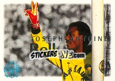 Sticker Bell Joseph-Antoine - Olympique De Marseille - Droit Au But 1996 - Panini