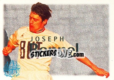 Sticker Bonnel Joseph - Olympique De Marseille - Droit Au But 1996 - Panini