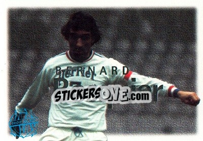 Sticker Bosquier Bernard - Olympique De Marseille - Droit Au But 1996 - Panini