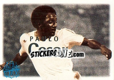 Sticker Cesar Paulo - Olympique De Marseille - Droit Au But 1996 - Panini