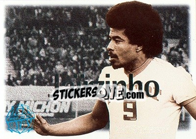 Sticker Jairzhino - Olympique De Marseille - Droit Au But 1996 n. 125 - Panini