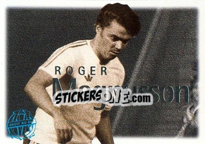 Sticker Magnusson Roger - Olympique De Marseille - Droit Au But 1996 n. 127 - Panini