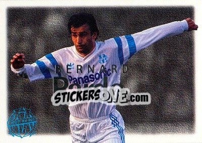 Cromo Pardo Bernard - Olympique De Marseille - Droit Au But 1996 - Panini