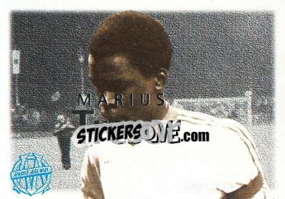 Sticker Tresor Marius - Olympique De Marseille - Droit Au But 1996 n. 133 - Panini