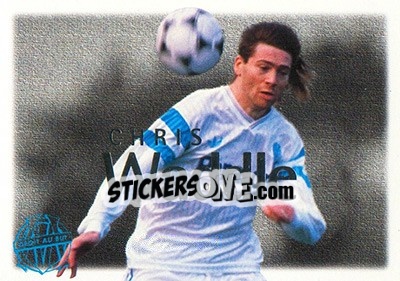 Cromo Waddle Chris - Olympique De Marseille - Droit Au But 1996 - Panini