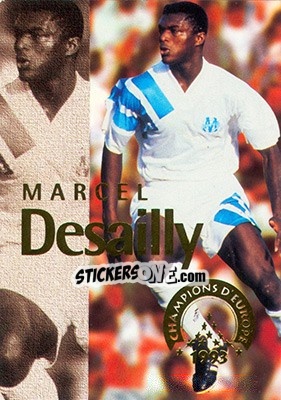 Sticker Desailly Marcel - Olympique De Marseille - Droit Au But 1996 n. 145 - Panini