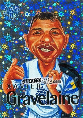 Figurina Gravelaine Xavier - Olympique De Marseille - Droit Au But 1996 n. 164 - Panini