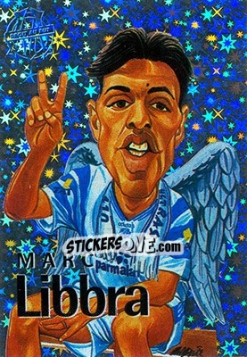 Sticker Libbra Marc - Olympique De Marseille - Droit Au But 1996 n. 167 - Panini