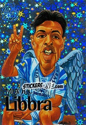 Sticker Libbra Marc - Olympique De Marseille - Droit Au But 1996 - Panini