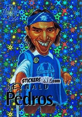 Cromo Pedros Raynald - Olympique De Marseille - Droit Au But 1996 - Panini