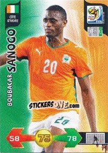 Figurina Boubacar Sanogo - FIFA World Cup South Africa 2010. Adrenalyn XL (UK edition) - Panini
