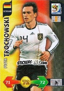 Cromo Piotr Trochowski - FIFA World Cup South Africa 2010. Adrenalyn XL (UK edition) - Panini