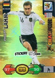 Sticker Philipp Lahm - FIFA World Cup South Africa 2010. Adrenalyn XL (UK edition) n. 101 - Panini