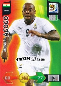 Sticker Manuel Agogo - FIFA World Cup South Africa 2010. Adrenalyn XL (UK edition) - Panini