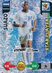 Sticker David Suazo - FIFA World Cup South Africa 2010. Adrenalyn XL (UK edition) - Panini