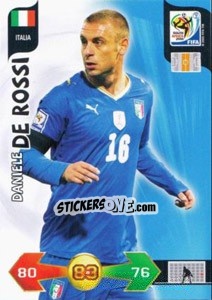 Figurina Daniele De Rossi - FIFA World Cup South Africa 2010. Adrenalyn XL (UK edition) - Panini